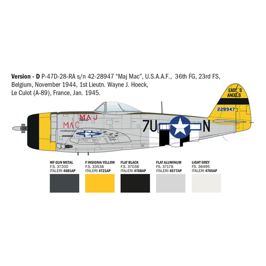 Italeri 1-2835 - ITALERI 1/48 P47D THUNDERBOLT
