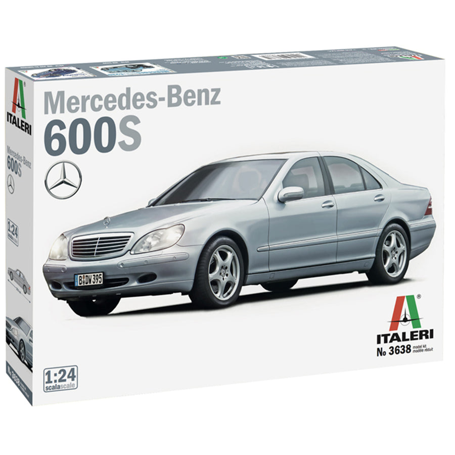 Italeri 1-3638 - ITALERI 1/24**MERCEDES BENZ 600S