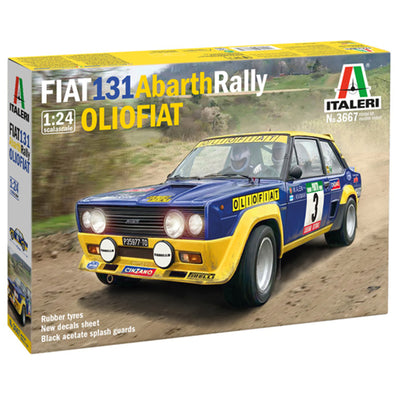 Italeri 1-3667 - ITALERI 1/24 FIAT 131 ABARTH RALLY OLIO RALLY