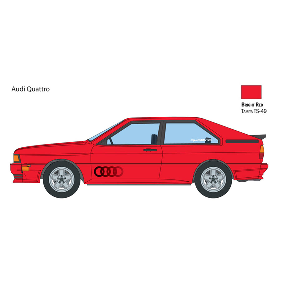 Italeri 1-3671 - ITALERI 1/24 AUDI QUATTRO
