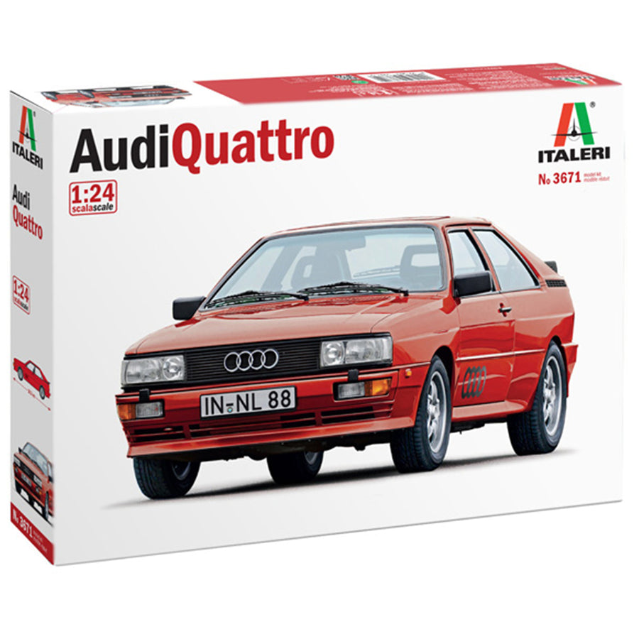 Italeri 1-3671 - ITALERI 1/24 AUDI QUATTRO