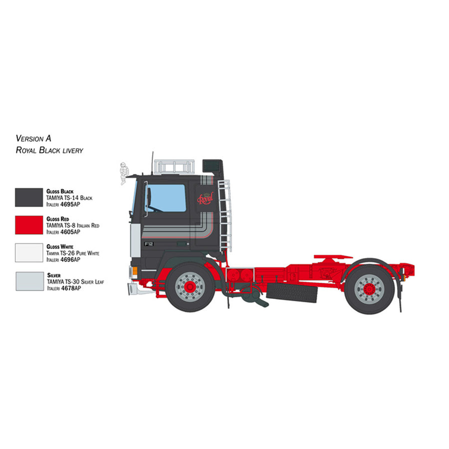 Italeri 1-3957 - ITALERI 1/24 VOLVO F-12 INTERCOOLER