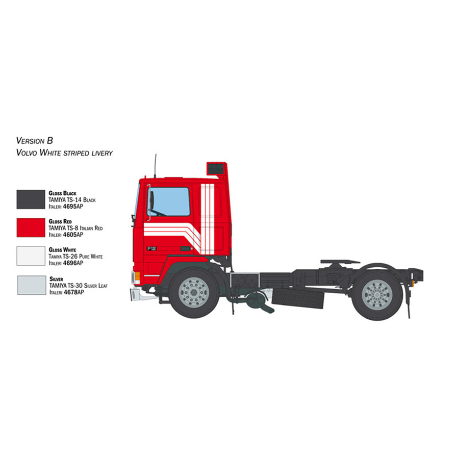 Italeri 1-3957 - ITALERI 1/24 VOLVO F-12 INTERCOOLER
