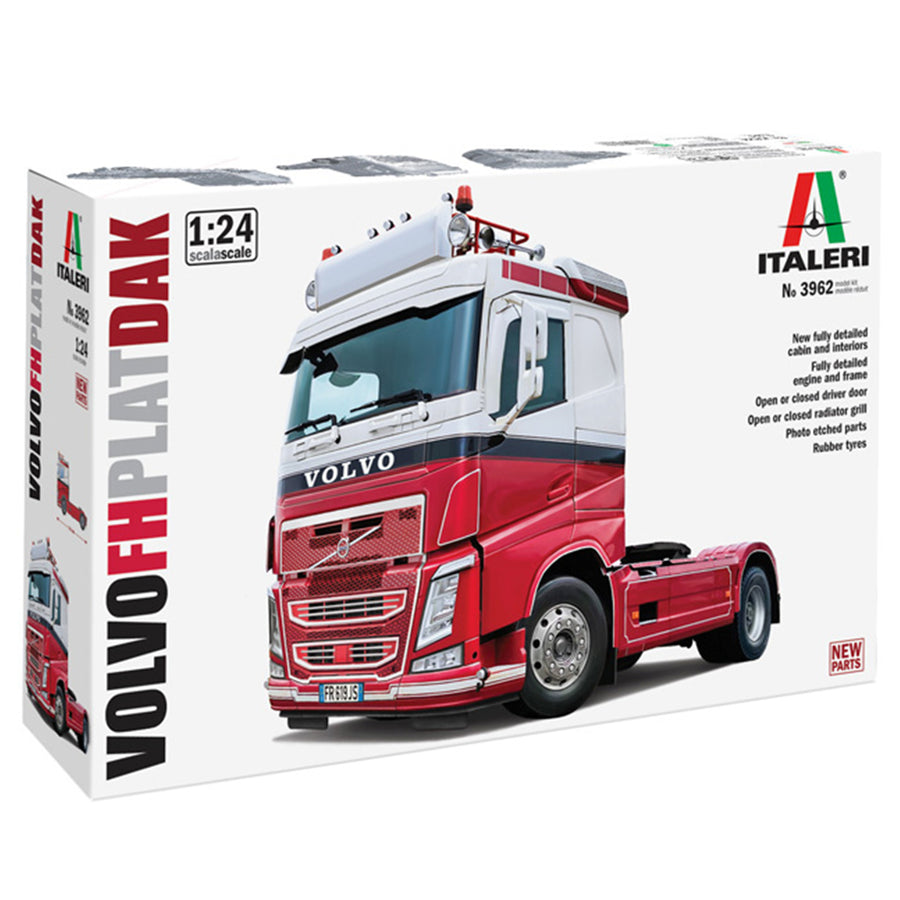 Italeri 1-3962 - ITALERI 1/24 VOLVO FH LOW ROOF PLAT DAK
