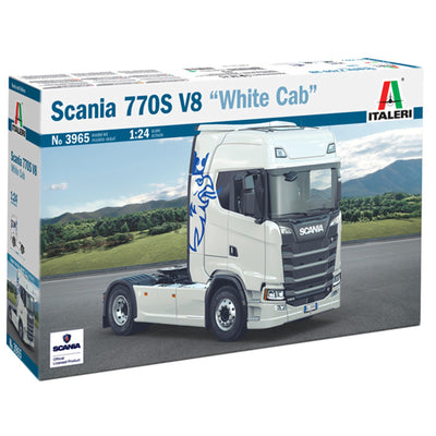 Italeri 1-3965 - ITALERI 1/24 SCANIA 770 S V8 "WHITE CAB