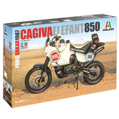 Italeri 1-4643 - ITALERI 1/9**CAGIVA 850 PARIS DAKAR 1987 "LUCKY"