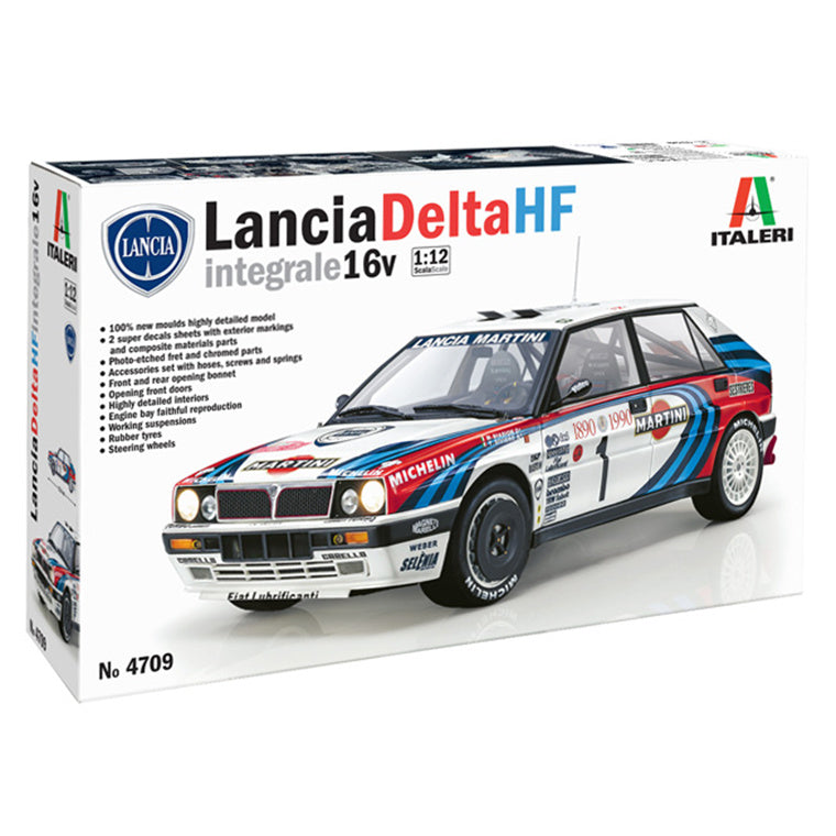 Italeri 1-4709S - ITALERI 1/12  LANCIA DELTA INTEGRALE 16V