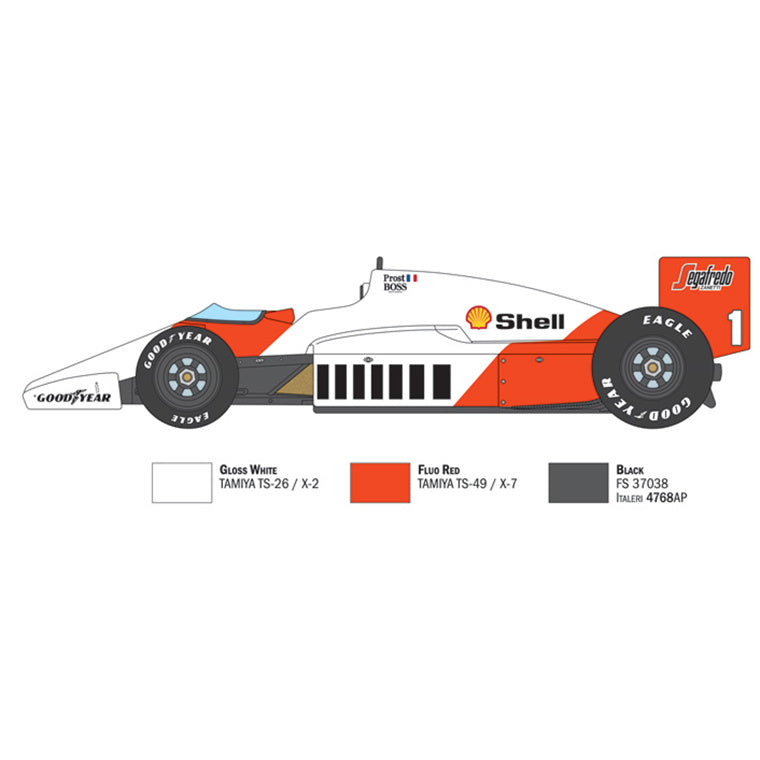 ITALERI 1/12 MCLAREN MP4/2C