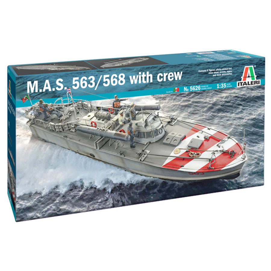 ITALERI 1/35 M.A.S. 568 W/CREW