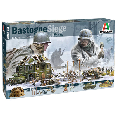Italeri 1-6186 - ITALERI 1/72 BASTOGNE SEIGE 80TH ANNVSY BATTLE