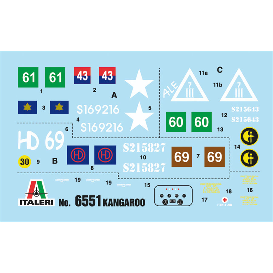 Italeri 1-6551 - ITALERI 1/35 KANGAROO
