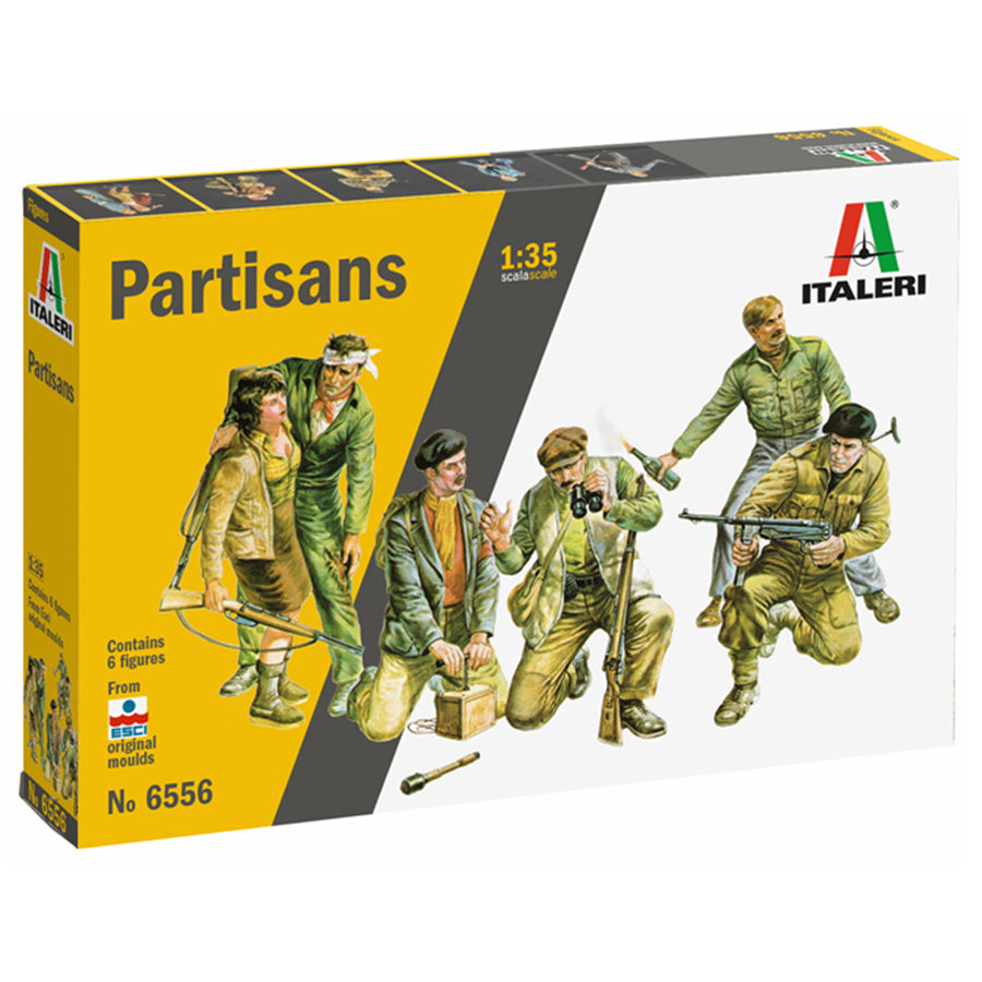 Italeri 1-6556 - ITALERI 1/35 **WWII-PARTISANEN