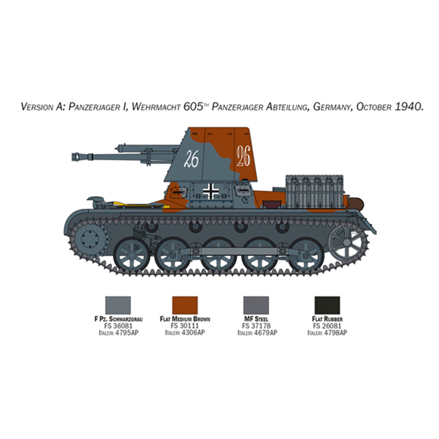 ITALERI 1/35 PANZERJAGER I