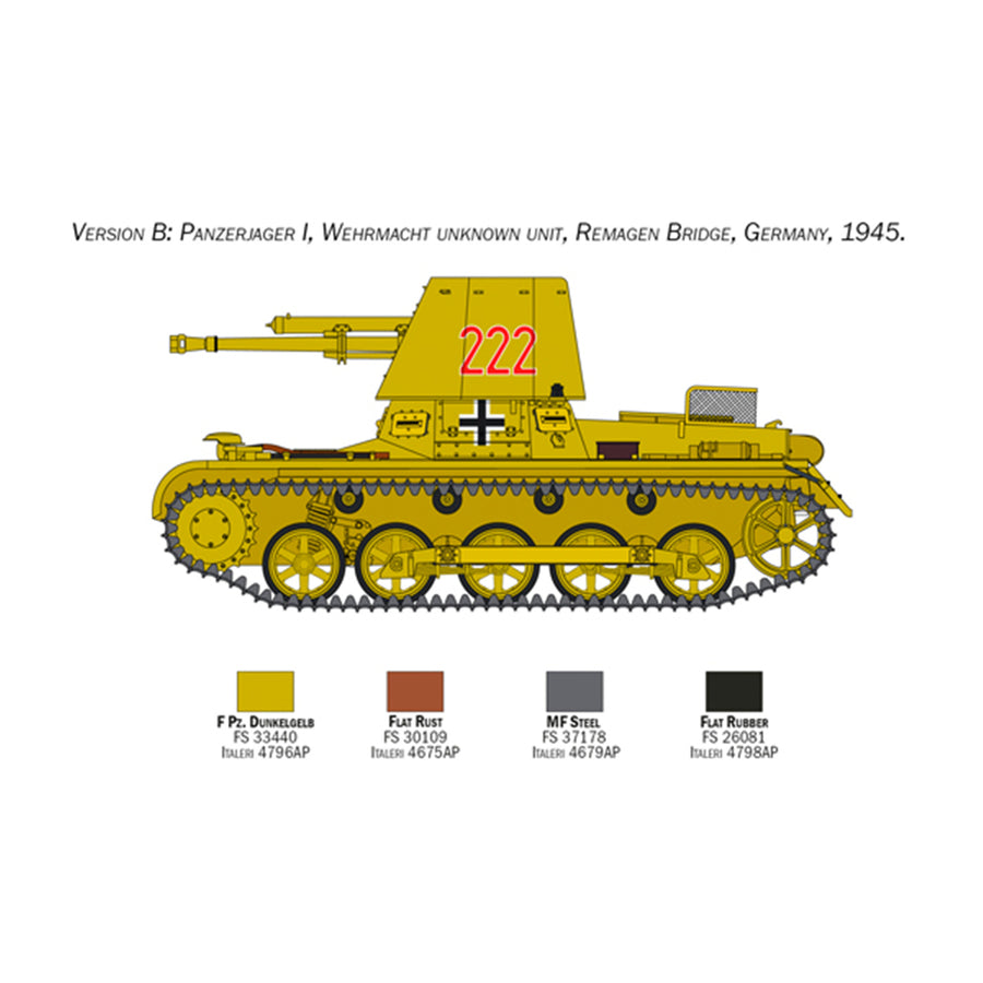 ITALERI 1/35 PANZERJAGER I