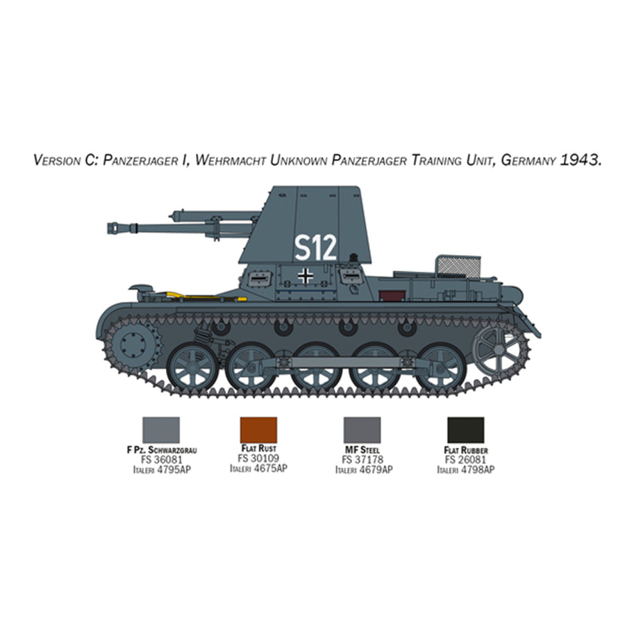 ITALERI 1/35 PANZERJAGER I
