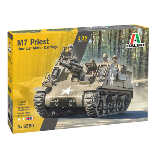Italeri 1-6580 - ITALERI 1/35 M7 PRIEST HOWITZER MOTOR CARRIAGE
