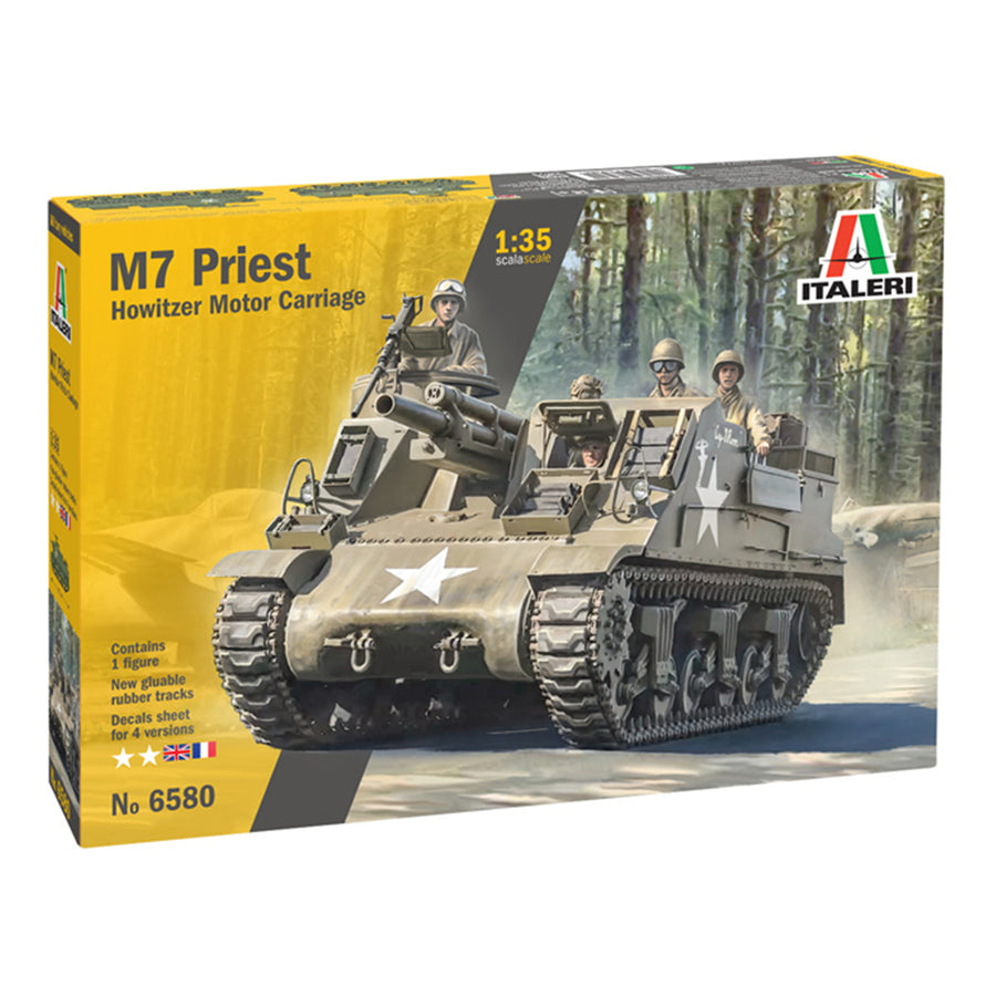 Italeri 1-6580 - ITALERI 1/35 M7 PRIEST HOWITZER MOTOR CARRIAGE