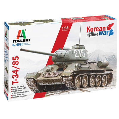 Italeri 1-6585 - ITALERI 1/35 T34/85 KOREAN WAR COMMUNISTS