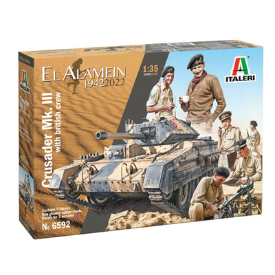 Italeri 1-6592 - ITALERI 1/35 CRUSADER Mk.III W/CREW