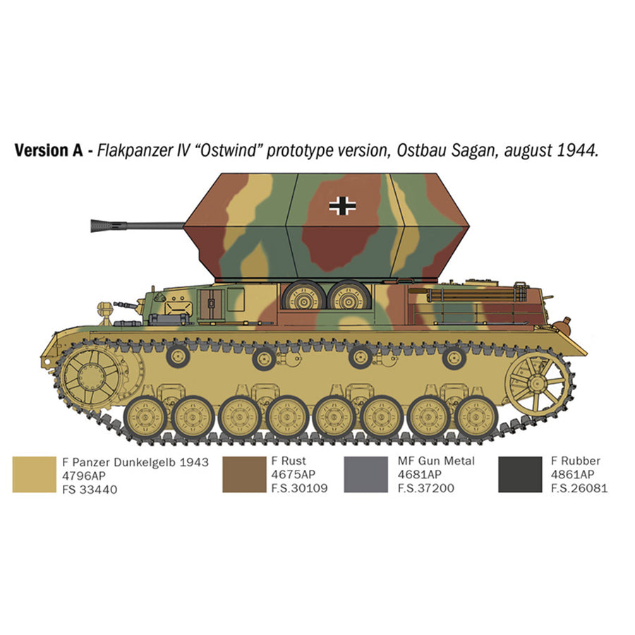 Italeri 1-6594 - ITALERI 1/35**FLAKPANZEER IV ÖSTWIND
