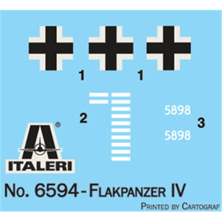 Italeri 1-6594 - ITALERI 1/35**FLAKPANZEER IV ÖSTWIND