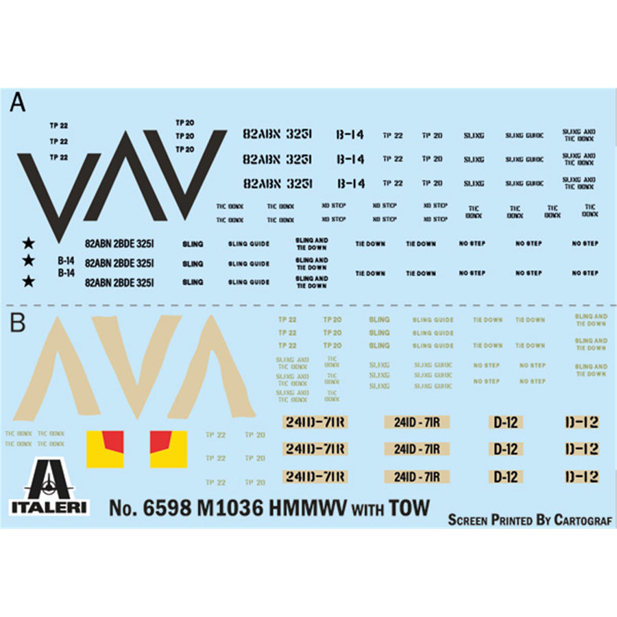 Italeri 1-6598 - ITALERI 1/35 HMMWV TOW CARRIER