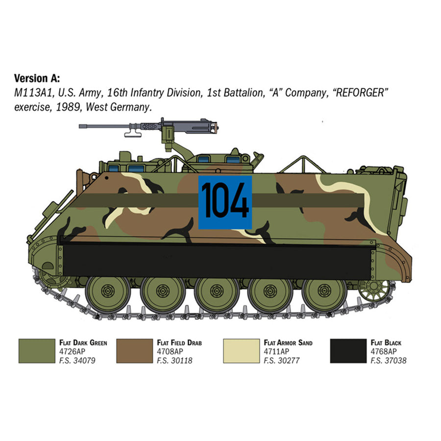 Italeri 1-6753 - ITALERI 1/35 M113 APC
