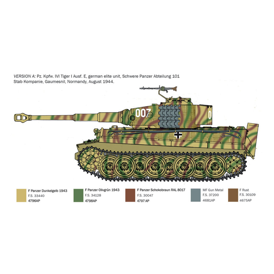 Italeri 1-6754 - ITALERI 1/35 TIGER 1 AUSF LATE
