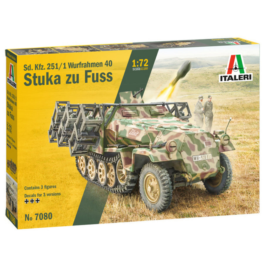 Italeri 1-7080 - ITALERI 1/72 STUKA ZU FUẞ