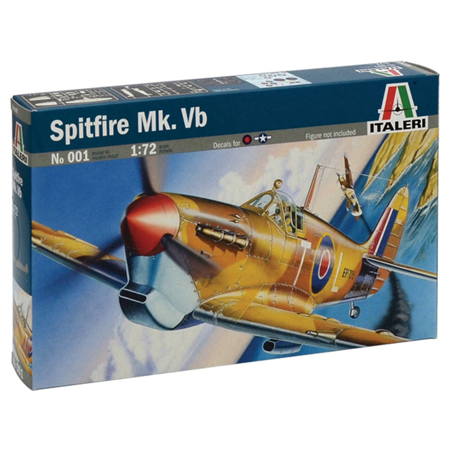 Italeri 1-001 - ITALERI 1/72 SPITFIRE MK Vb