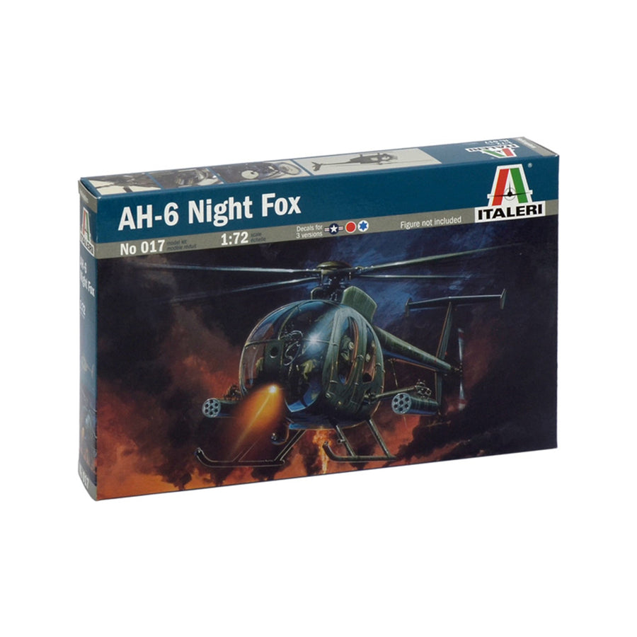 Italeri 1-017 - ITALERI 1/72 AH-6 NIGHT FOX
