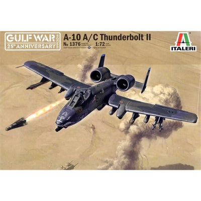 Italeri 1-1376 - ITALERI 1/72 GULF WAR A-10 THUNDERBOLT