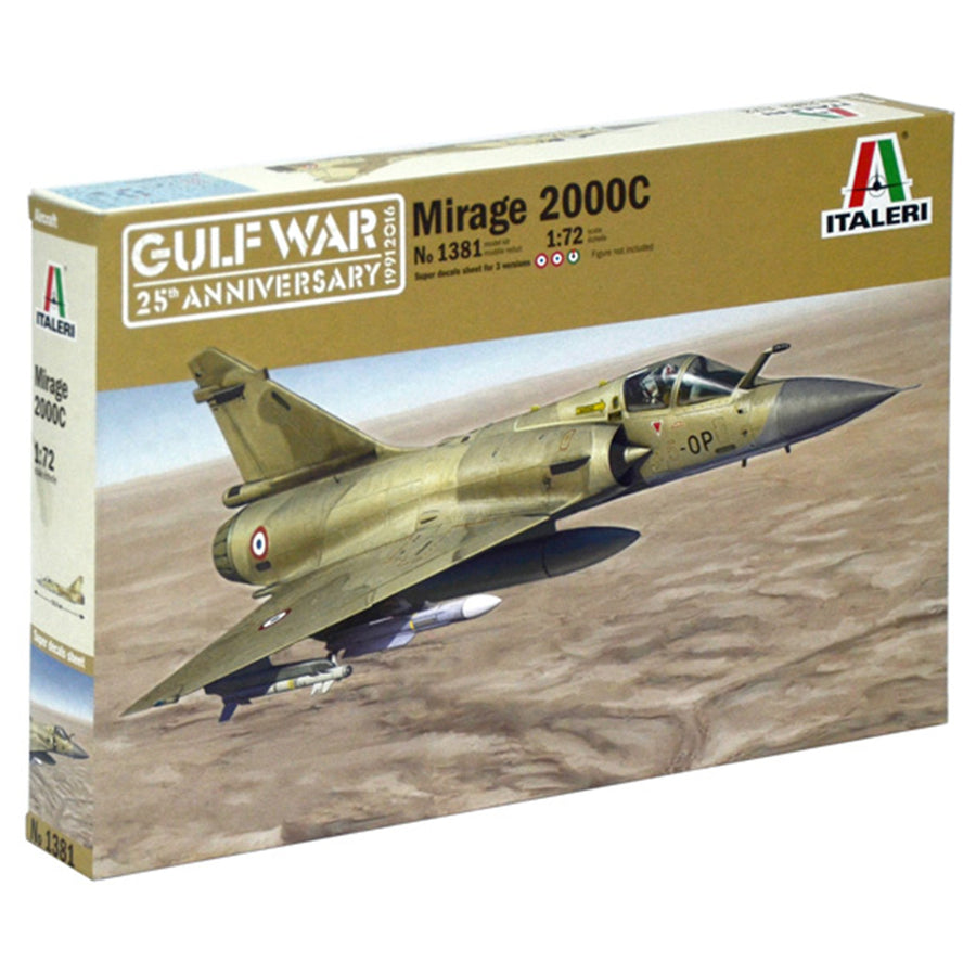Italeri 1-1381 - ITALERI 1/72 MIRAGE 2000C GULF WAR ANNI.