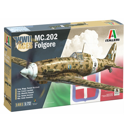 ITALERI 1/72 MACCHI FOLGORE ACES
