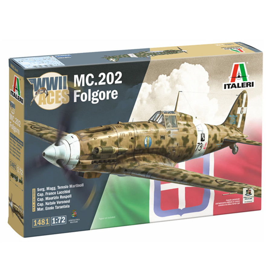 ITALERI 1/72 MACCHI FOLGORE ACES