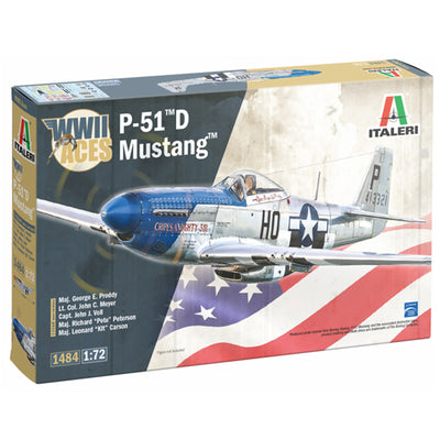 ITALERI 1/72 P51D MUSTANG ACES