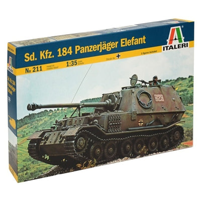 Italeri 1-211 - ITALERI 1/35 TIGER ELEFANT TAN