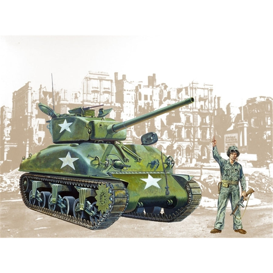 Italeri 1-225 - ITALERI 1/35 SHERMAN M4-A1 ALL