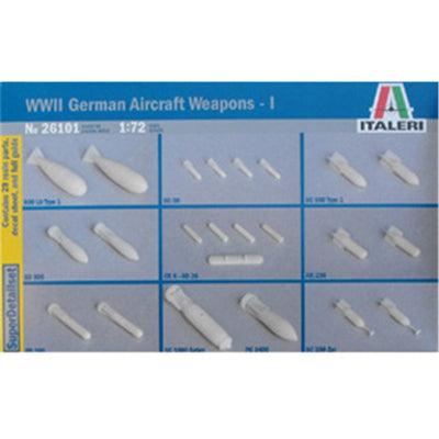Italeri 1-26101 - ITALERI 1/72 DEUTSCHE FLUGZEUGWAFFEN-1