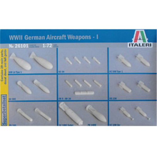 ITALERI 1/72 GERMAN A/CRAFT WEAPONS-1