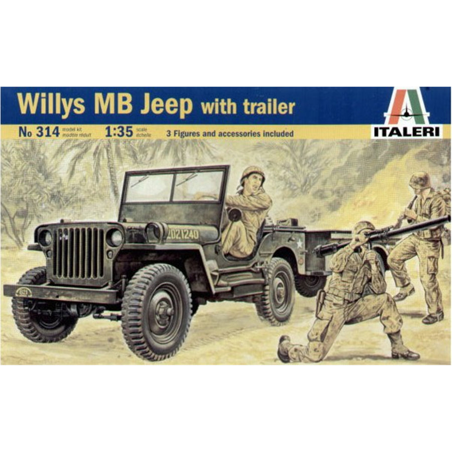 Italeri 1-314 - ITALERI 1/35 JEEP CROSS COUNTRY