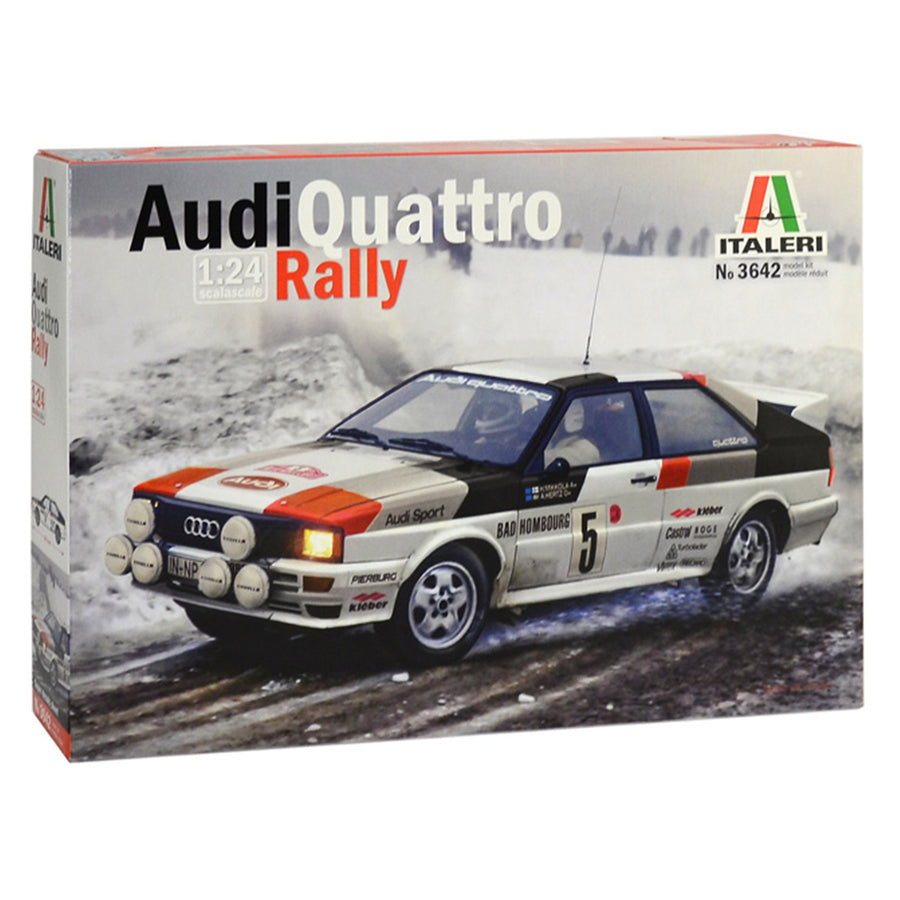 Italeri 1-3642 - ITALERI 1/24 AUDI QUATTRO RALLY