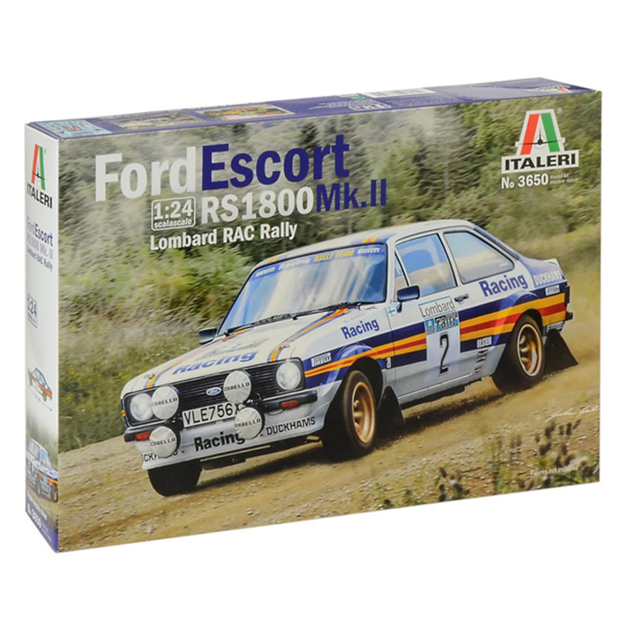 Italeri 1-3650 - ITALERI 1/24 FORD ESCORT Mk II RS1800 LOMBARD