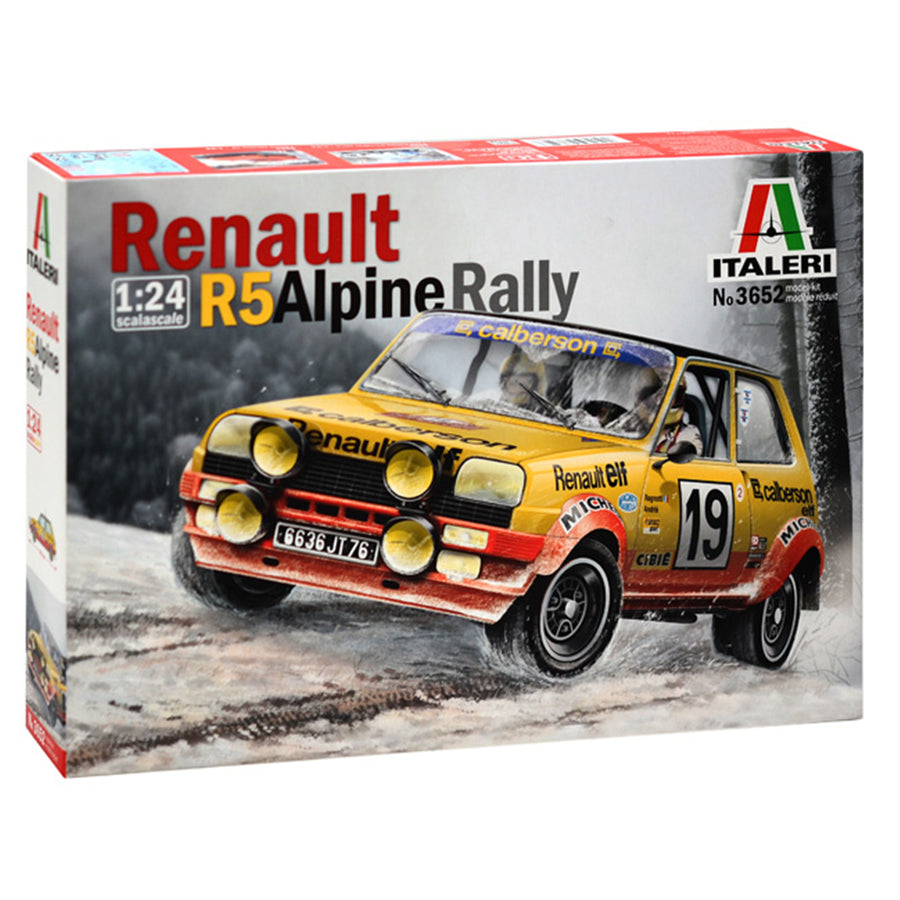 Italeri 1-3652 - ITALERI 1/24 RENAULT R5 RALLY