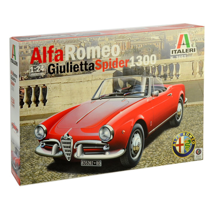 Italeri 1-3653 - ITALERI 1/24 ALFA ROMEO GIULETTA SPIDER