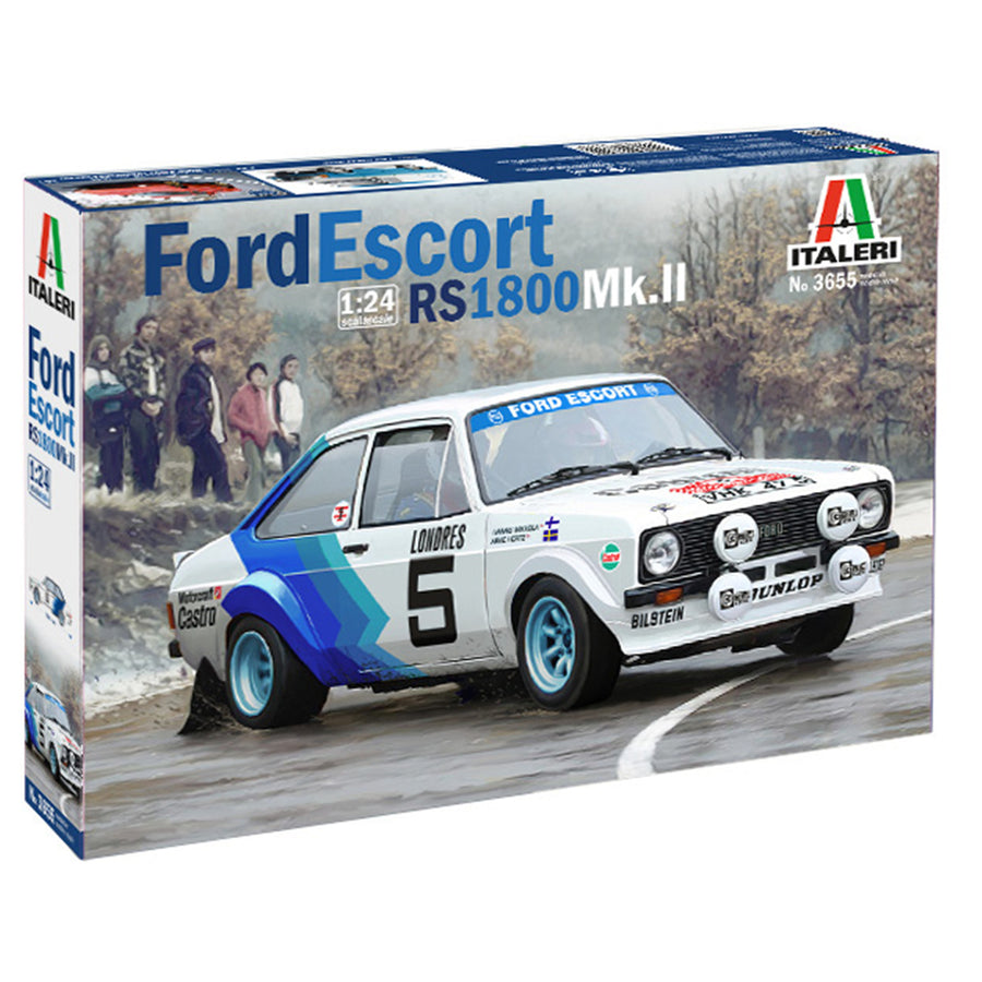 Italeri 1-3655 - ITALERI 1/24 FORD ESCORT Mk II RS 1800 RALLY