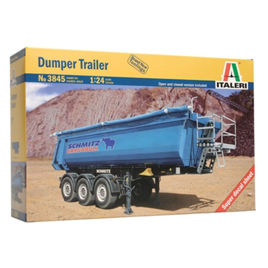 Italeri 1-3845 - ITALERI 1/24 DUMPER TRAILER