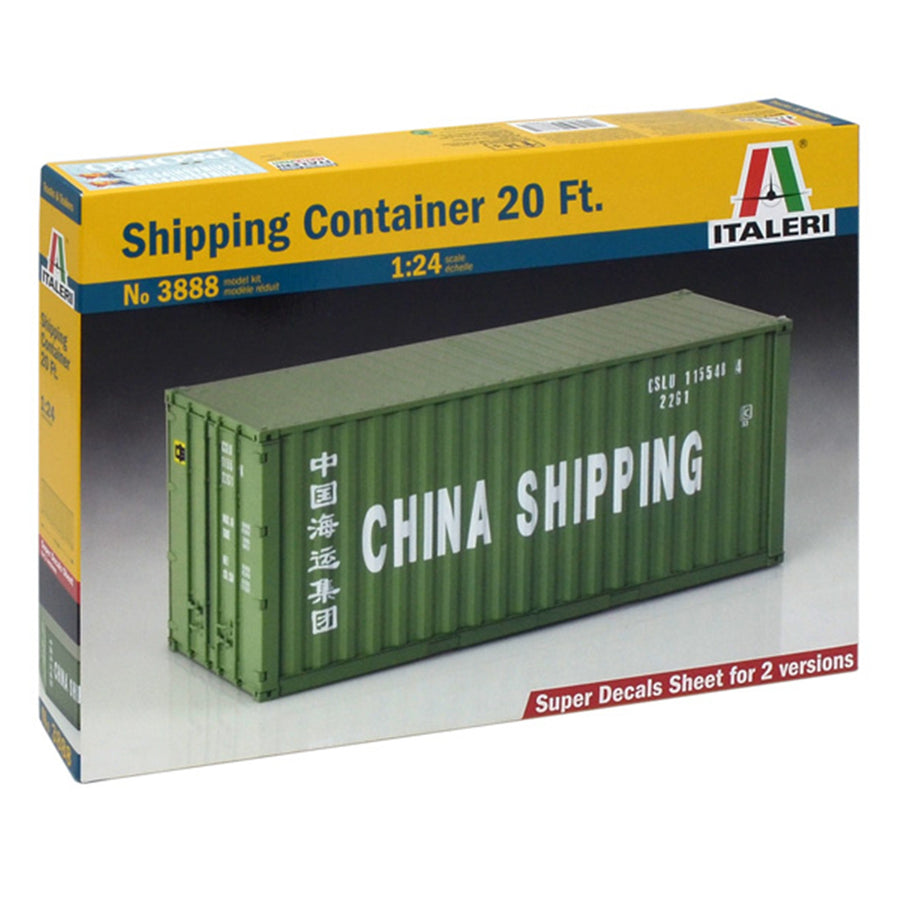 Italeri 1-3888 - ITALERI 1/24 20 FOOT CONTAINER