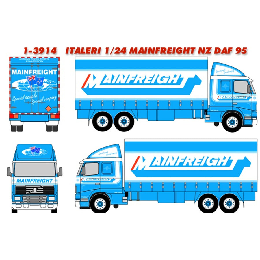 ITALERI 1/24 MAINFREIGHT DECAL ONLY
