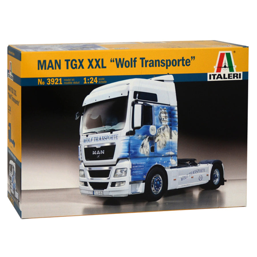 Italeri 1-3921 - ITALERI 1/24 MAN TGX XXL "WOLFE TRANSPORT"**